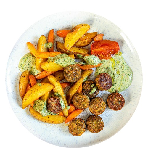 Falafel schotel