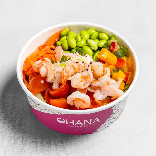 Shrimp honolulu nights bowl small