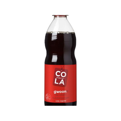 g'woon cola regular fles 500 milliliter