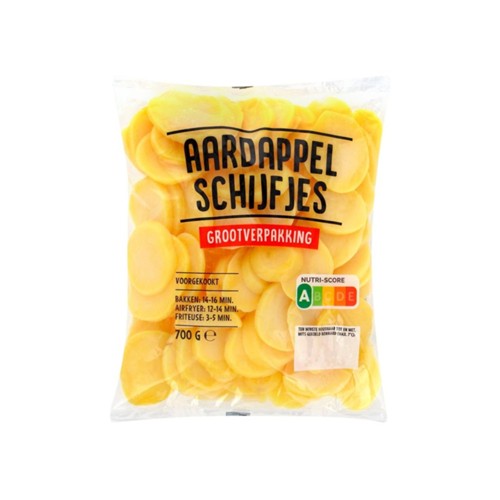 Lekkermakkelijk aardappel schijfjes naturel 700 gram