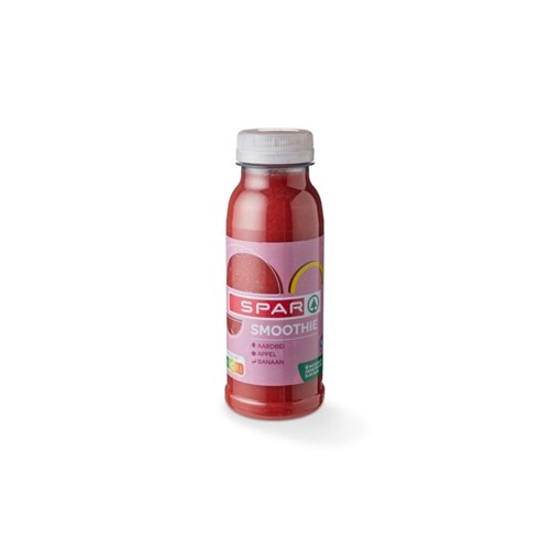 SPAR smoothie aardbei appel banaan 250 ml