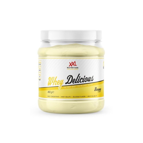 XXL Nutrition whey delicious banaan 450g