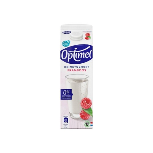 Optimel drink framboos 1 liter