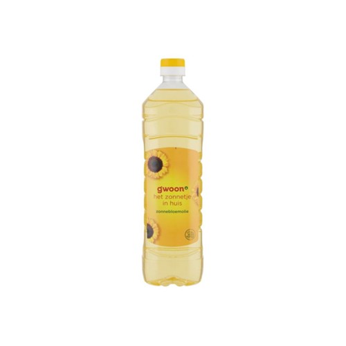 g'woon zonnebloemolie 1 liter