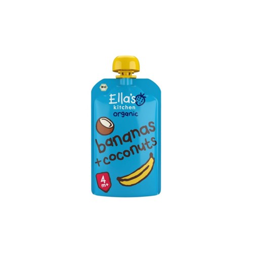 Ella's kitchen 4m+ bio banaan kokosnoot 120 gram