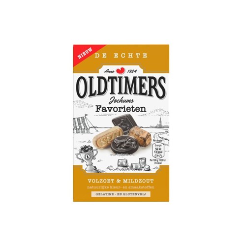 Oldtimers drop favorieten mix doos 235 gr