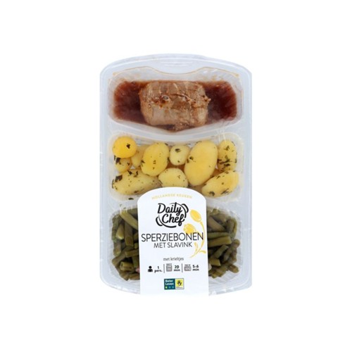 Daily Chef sperziebonen met slavink  500 gram