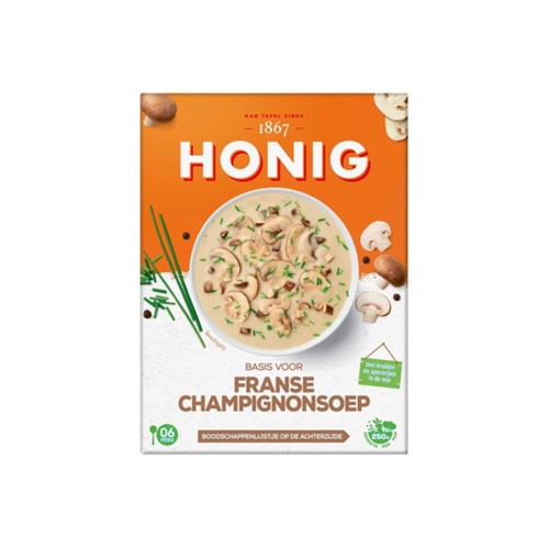 Honig Franse Champignonsoep doos 107 gr