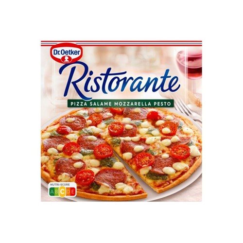 Dr. Oetker pizza salame mozzarella doos 360 gr