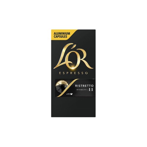 L'or koffiecapsules ristretto doos 52 gram