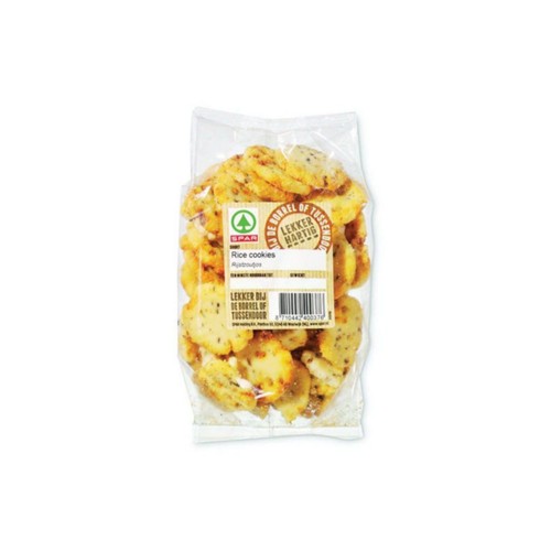 SPAR rice cookies zak 175 gram