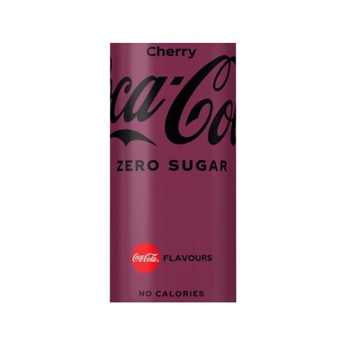 Coca Cola zero cherry blik 330 Milliliter
