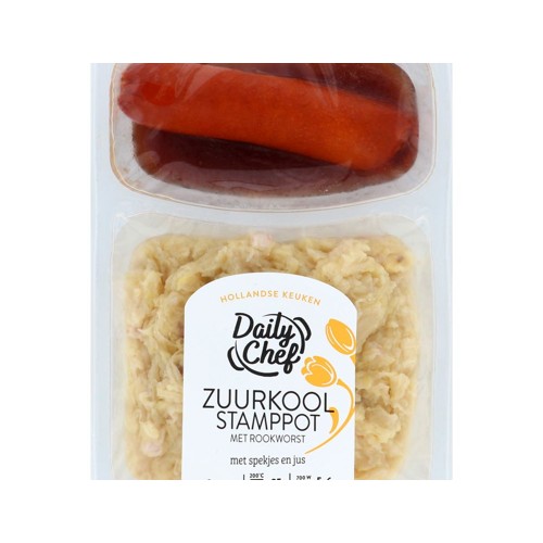 Daily Chef zuurkoolstamppot 500 gram