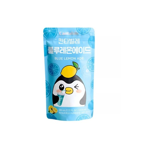 Cantabile limonade blue lemon pouch 230 ml