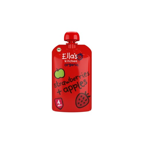 Ella's kitchen aardbei 4+ bio 120 gram