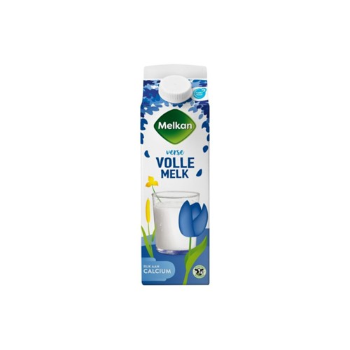Melkan volle melk 1 liter