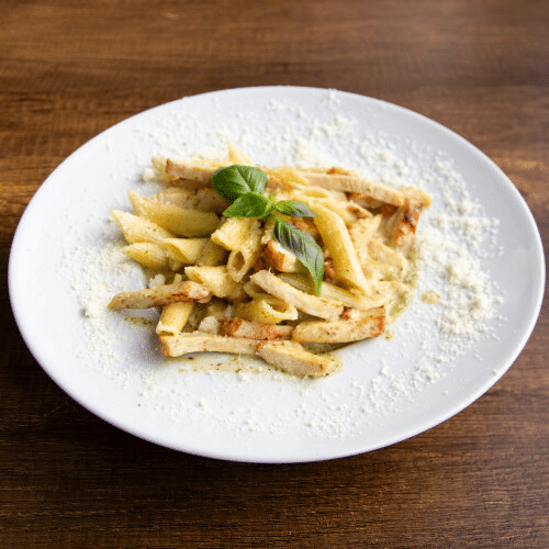 Pasta pesto chicken