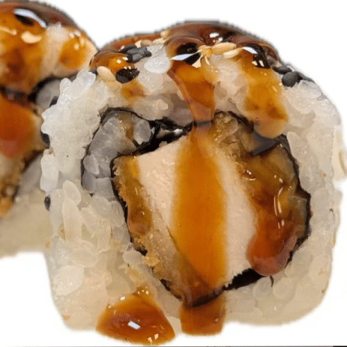 Teriyaki kip roll 8 stuks
