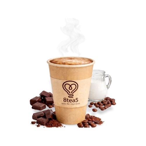 Dark Chocolate Macchiato HOT