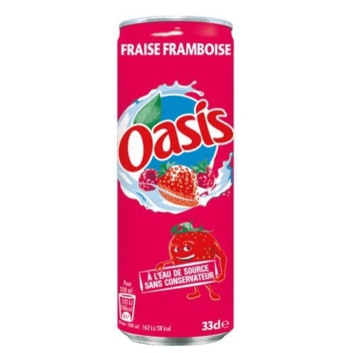 Oasis framboos aardbei
