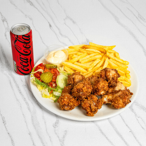 Hotwings 8 stuks supermenu