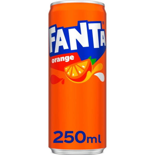 Fanta Orange Zero Sugar 250ml