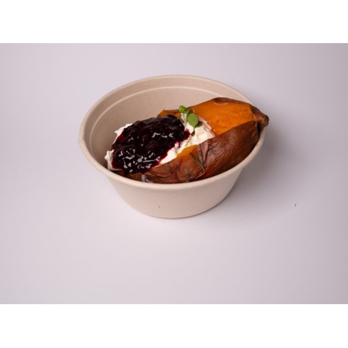 Sweet potato - Labneh & Chutney