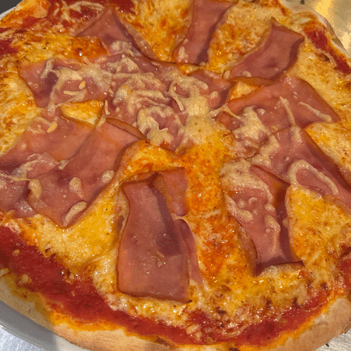 Pizza ham