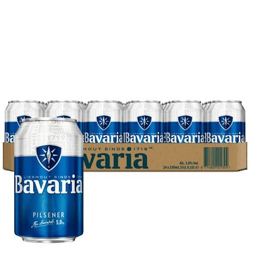Bavaria Pilsener blik 24x330ml