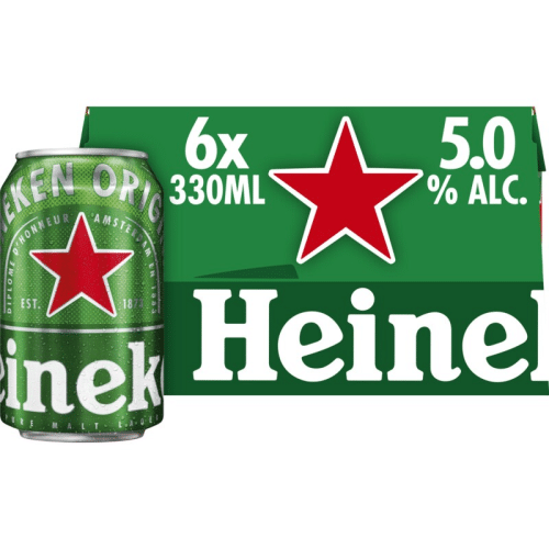 Heineken Premium Pilsener Bier 6x330ml