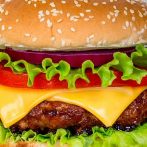 Dubbele cheeseburger