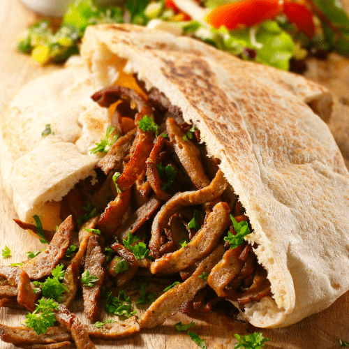 Pita kaas shoarma