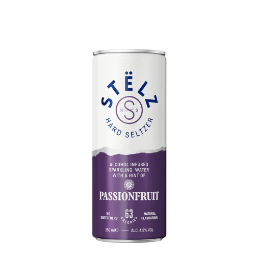 Stelz Hard Seltzer Passionfruit