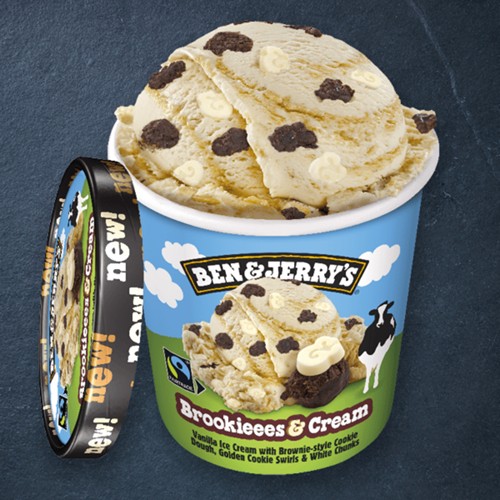 B&J Brookieees & cream 465 ml
