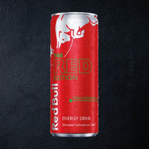 Blikje Red Bull Energy Drink Watermelon 250ml