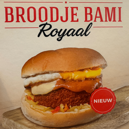 Broodje bamischijf royaal