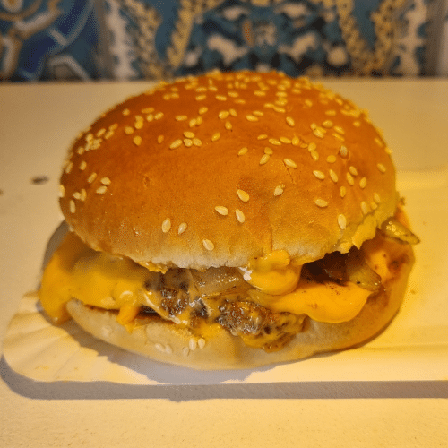 Broodje cheeseburger