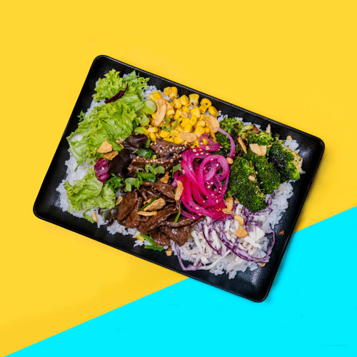 Bulgogi ribeye poké box