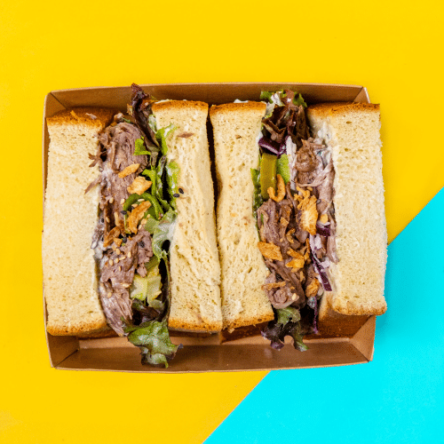 Bulgogi ribeye sandwich