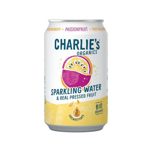 Charlie's Organics Sparkling Passion Fruit