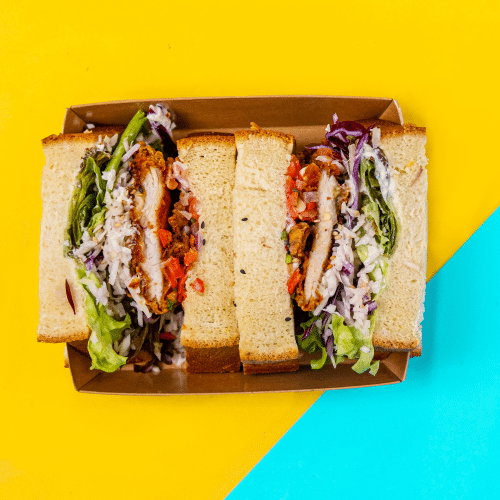 Cheon chicken sandwich