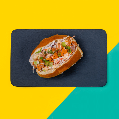 'Std' salmon and tuna duo dog