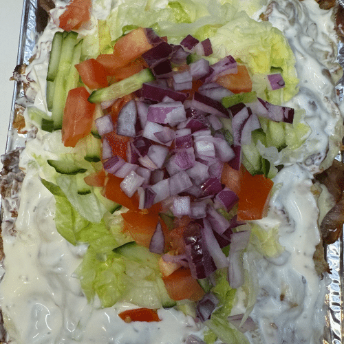 Kapsalon XXL kip
