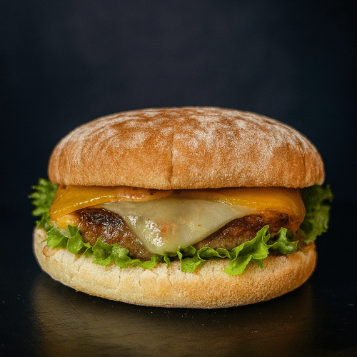 Juicy lucy burger