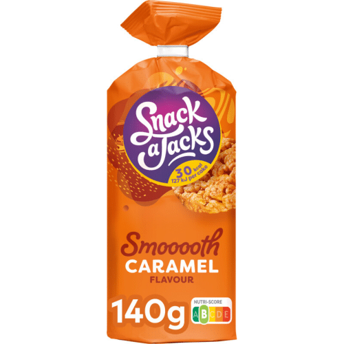 Snack a jacks cheeky smooooth caramel