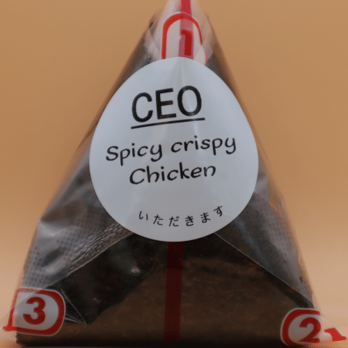 Onigiri spicy crispy chicken