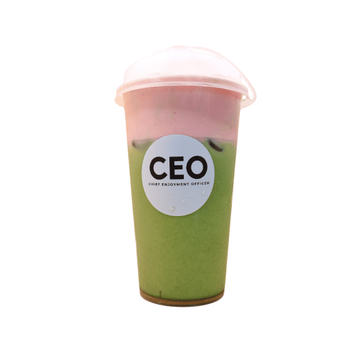 Pink matcha