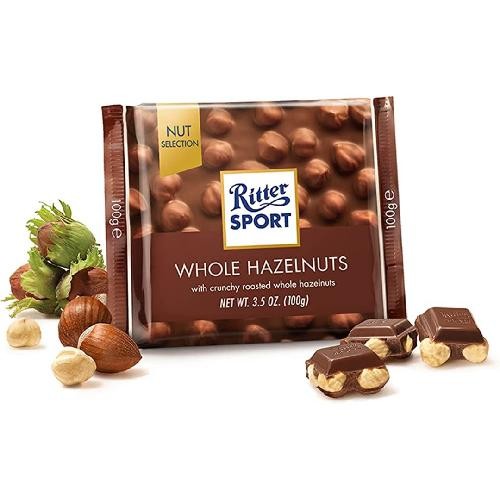Ritter Sport Chocolate Whole Hazelnuts