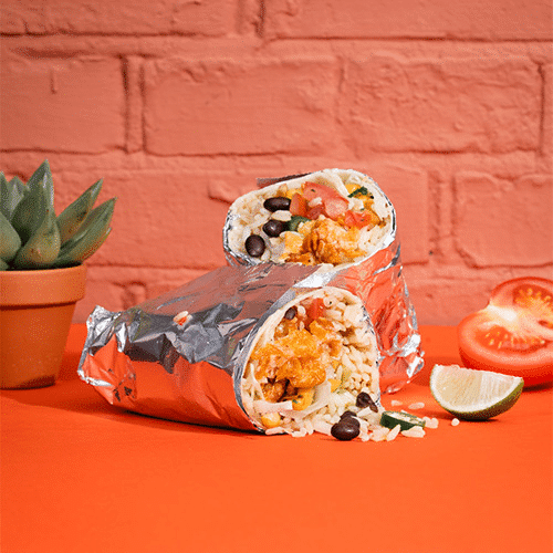 XXL Loaded Chicken Fries Burrito