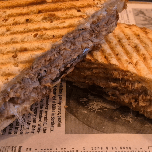 Tosti pulled pork